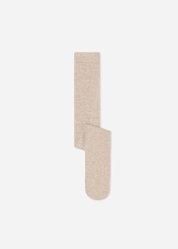 Mallas Calzedonia Eco Algodon Niños Beige | CL2970VD