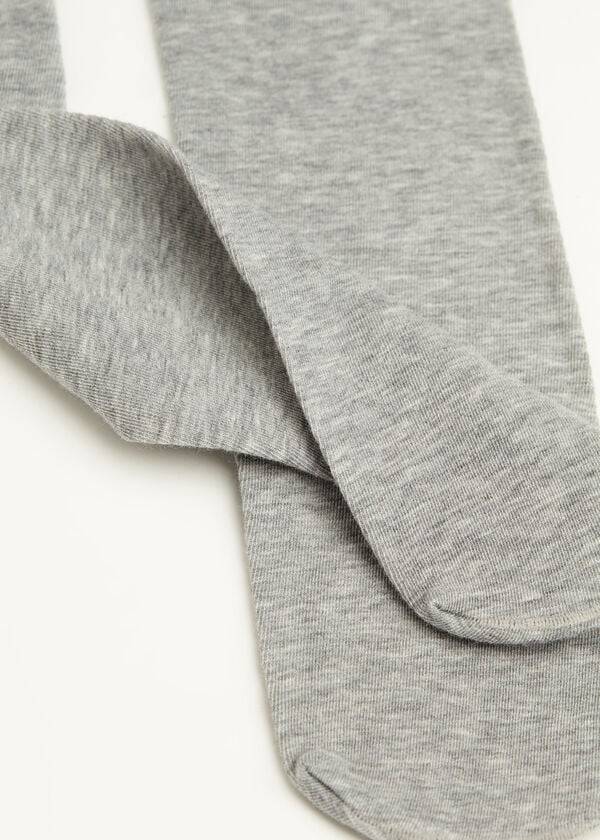 Mallas Calzedonia Eco Algodon Niños Gris | CL2962TV