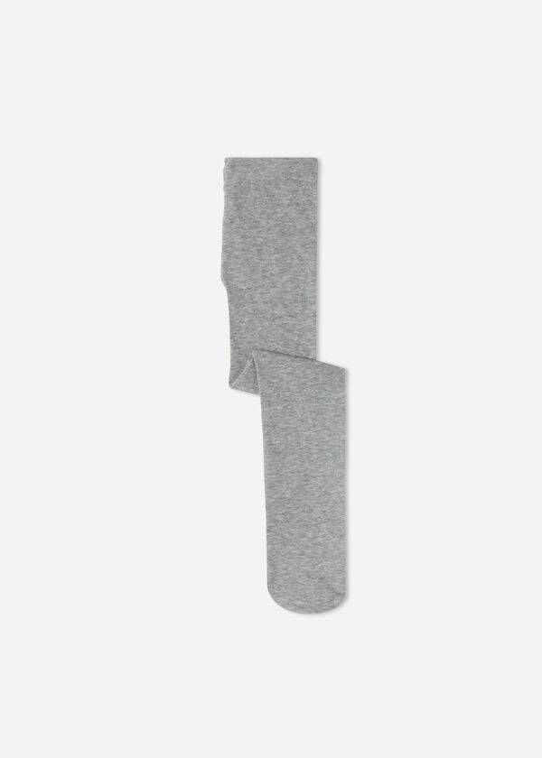 Mallas Calzedonia Eco Algodon Niños Gris | CL2962TV