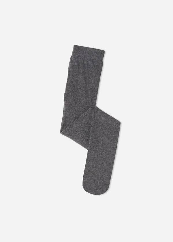 Mallas Calzedonia Eco Algodon Niños Plateadas | CL2961YU