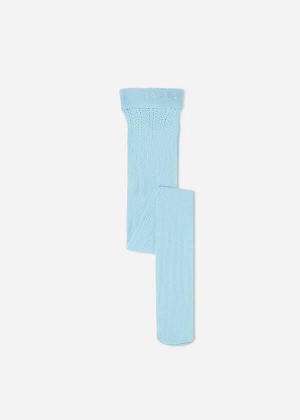 Mallas Calzedonia Fishnet Niños Azules | CL2973ZG