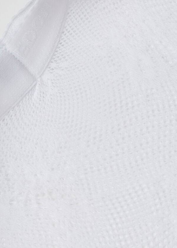 Mallas Calzedonia Fishnet Niños Blancas | CL2971CE