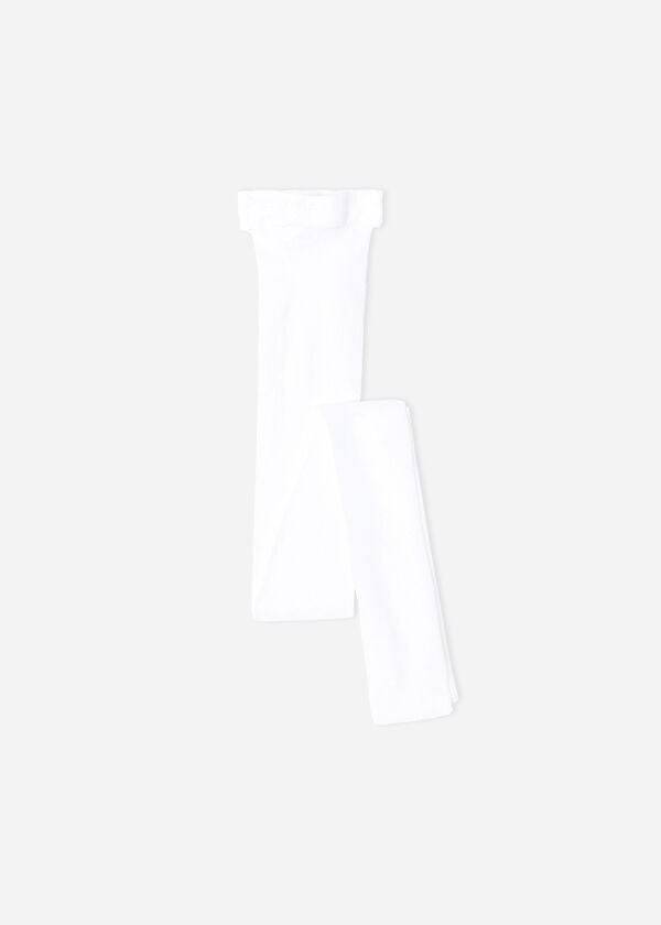 Mallas Calzedonia Micronet Niños Blancas | CL2988YU