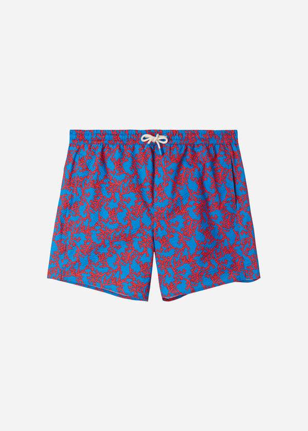 Traje De Baño Calzedonia Formentera Deporte Hombre Azules Naranjas | CL2946XF