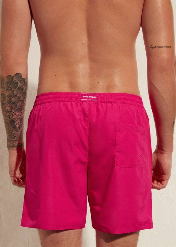 Traje De Baño Calzedonia Formentera Deporte Hombre Rosas | CL2947ZG