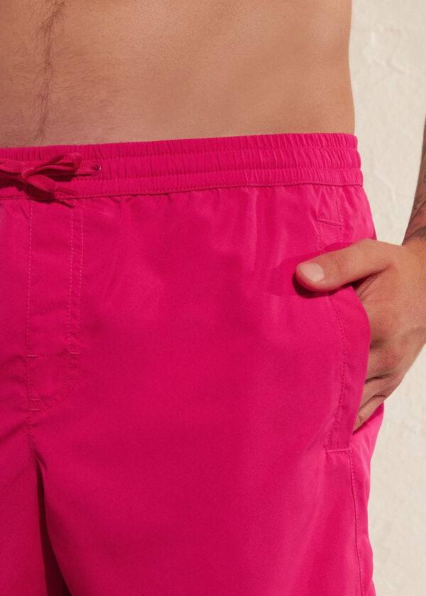 Traje De Baño Calzedonia Formentera Deporte Hombre Rosas | CL2947ZG