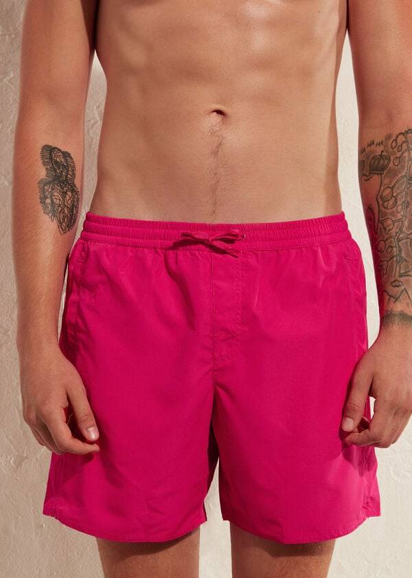 Traje De Baño Calzedonia Formentera Deporte Hombre Rosas | CL2947ZG