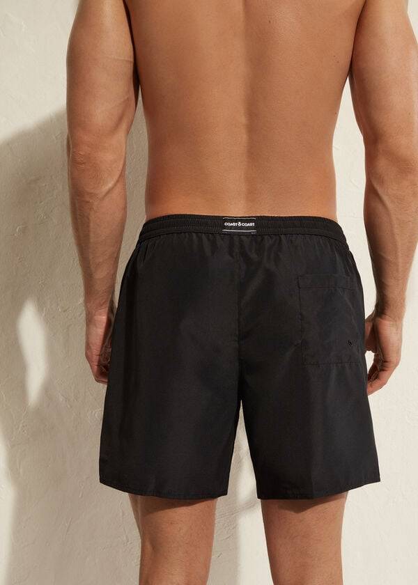 Traje De Baño Calzedonia Formentera Eco Hombre Negras | CL2926GL