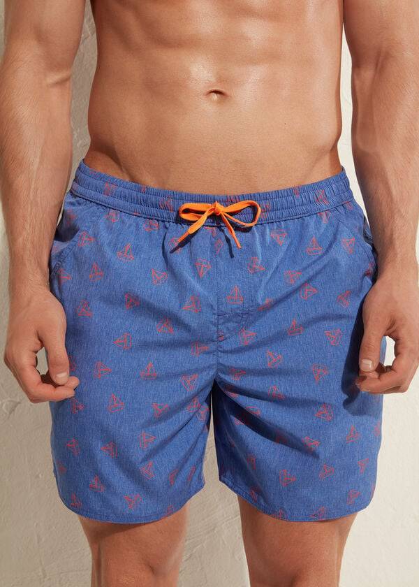 Traje De Baño Calzedonia Formentera Hombre Azules | CL2917YU