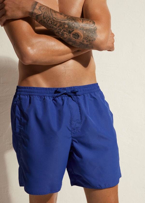 Traje De Baño Calzedonia Formentera Hombre Azules | CL2933IS