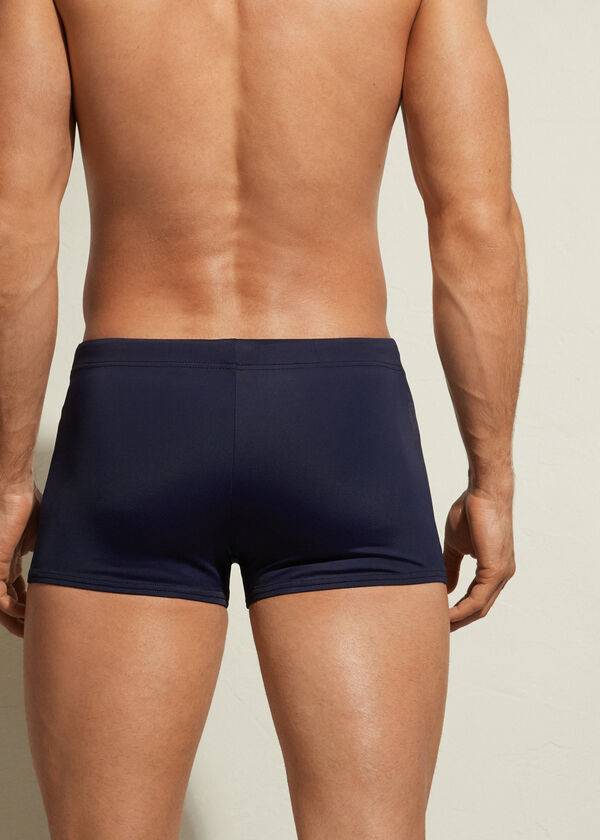 Traje De Baño Calzedonia Panama Hombre Azul Marino | CL2952GL