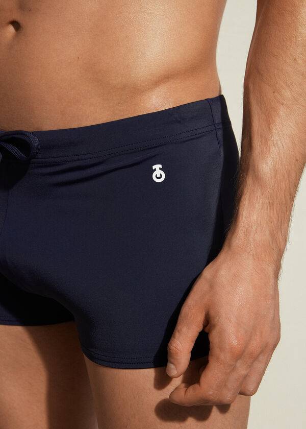 Traje De Baño Calzedonia Panama Hombre Azul Marino | CL2952GL