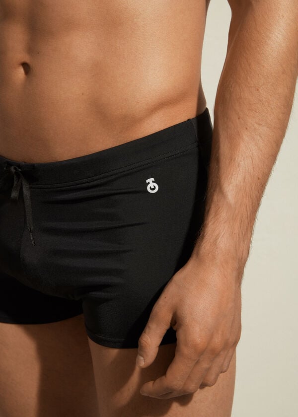 Traje De Baño Calzedonia Panama Hombre Negras | CL2923MA
