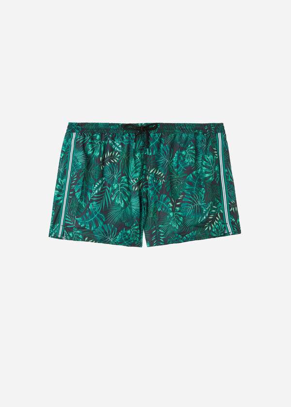 Traje De Baño Calzedonia Patterned Ibiza Hombre Verde | CL2930AP