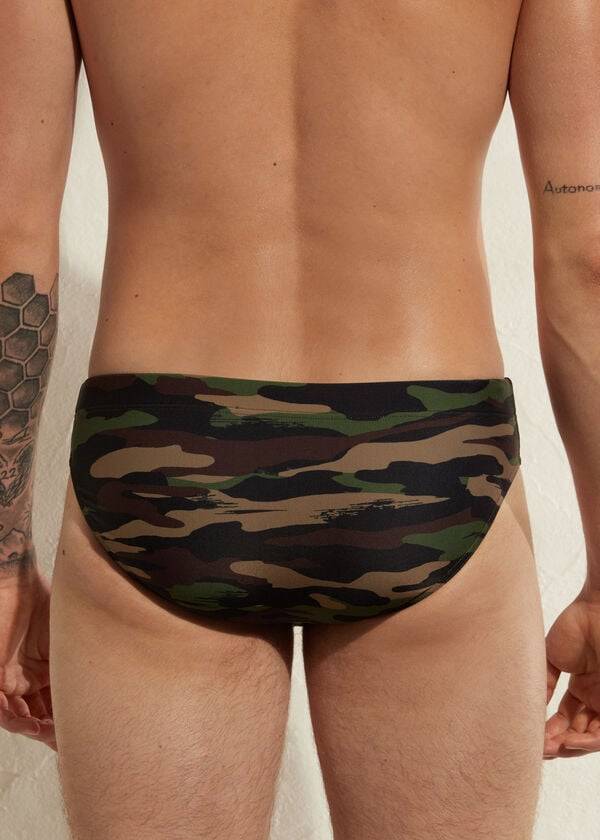 Traje De Baño Calzedonia Rio Hombre Verde | CL2948LH