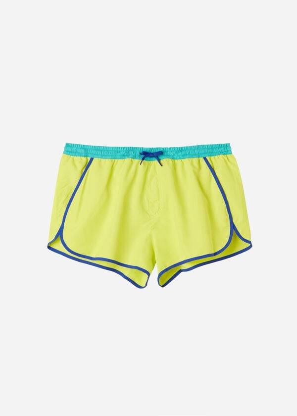 Traje De Baño Calzedonia Venice Beach Eco Hombre Verde Menta | CL2915IS