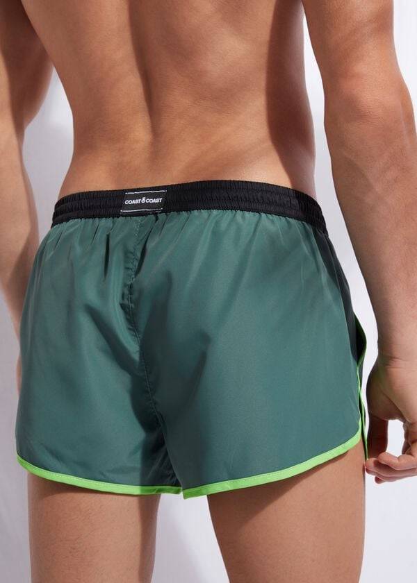 Traje De Baño Calzedonia Venice Beach Hombre Verde | CL2912AP