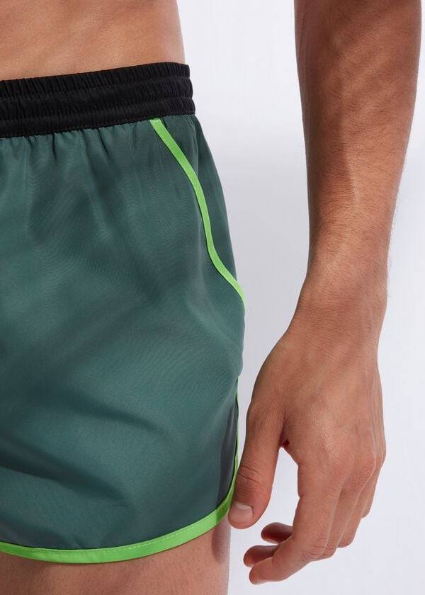 Traje De Baño Calzedonia Venice Beach Hombre Verde | CL2912AP