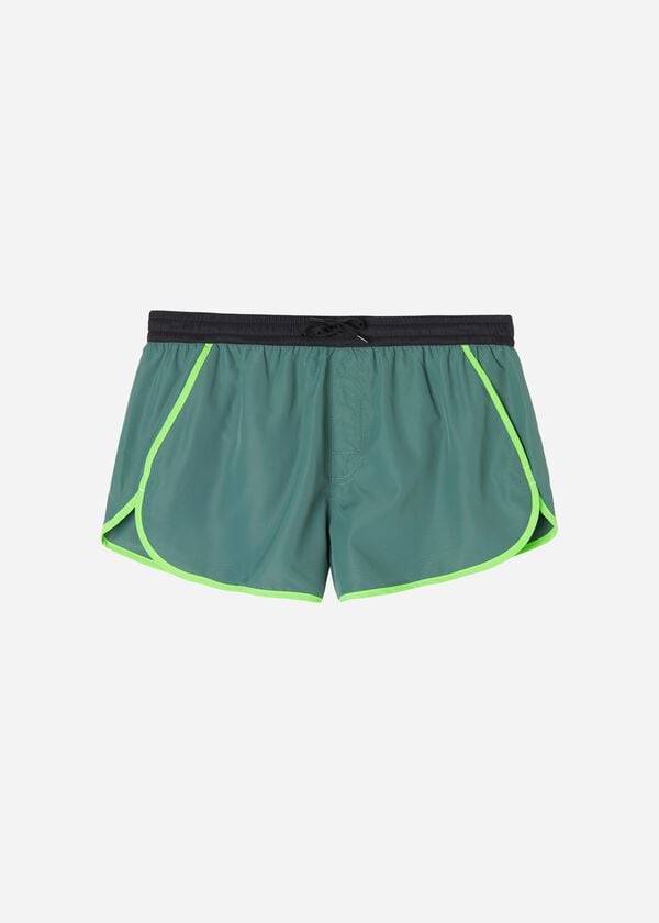 Traje De Baño Calzedonia Venice Beach Hombre Verde | CL2912AP